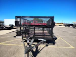 Sun Country Trailers 12X83 Landscape Deluxe, 4' Expanded Sides, 4' Ramp Gate, Tool Holders Stock #PLC0930 - Thumbnail 5