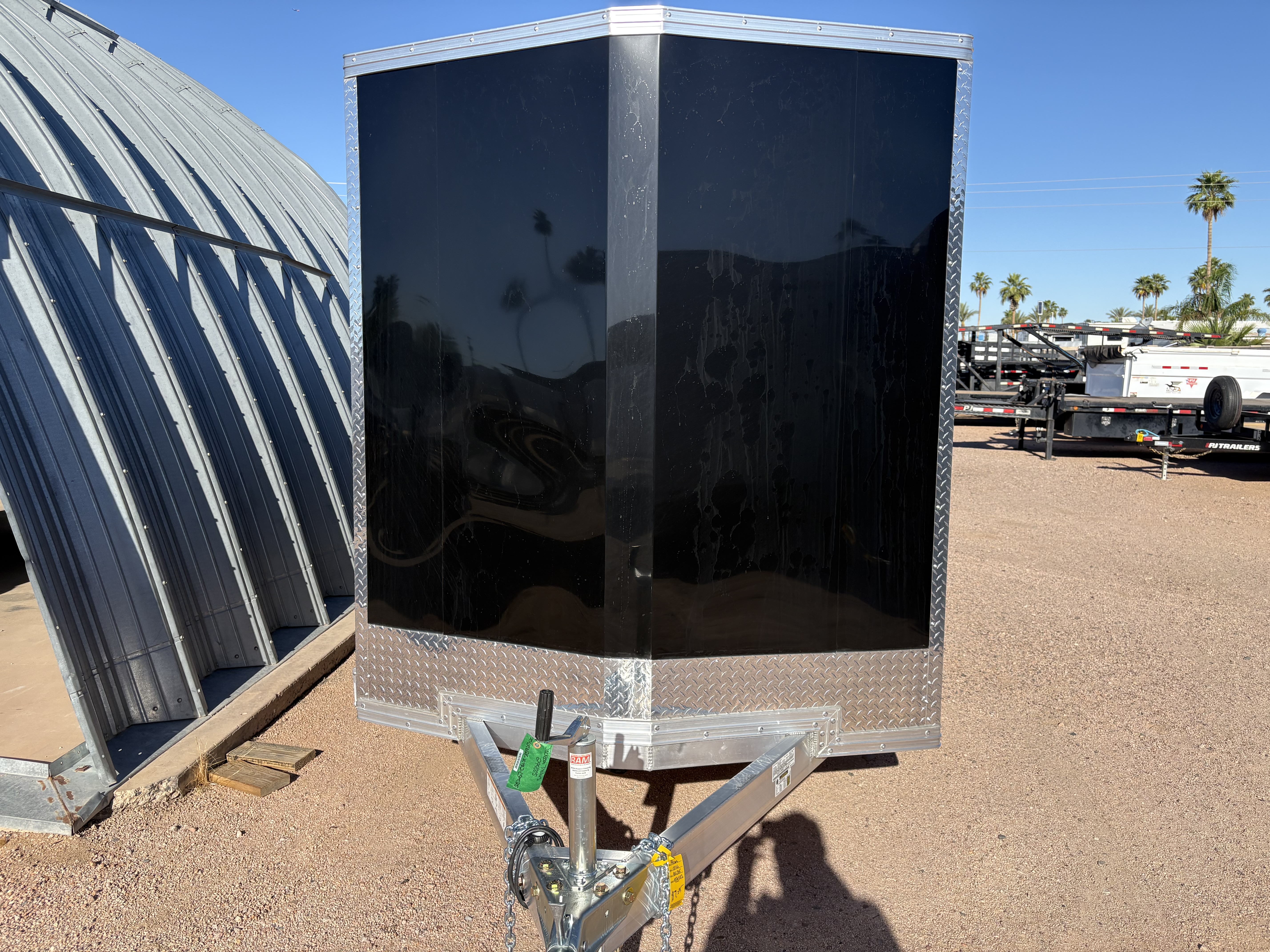 Alcom 12x6 All Aluminum NXT Enclosed, 3K GVWR, Limited Edition, Ramp Door - Stock #ALC235 - Image 1 of 5