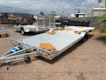 Aluma 20x102" All Aluminum Wide Body, 10K GVWR, Heavy Tandem Axle, Drive-Over-Fenders (WB20H-TA-EL-DOF-R-RR-RTD) Stock #ALU409 - Thumbnail 3