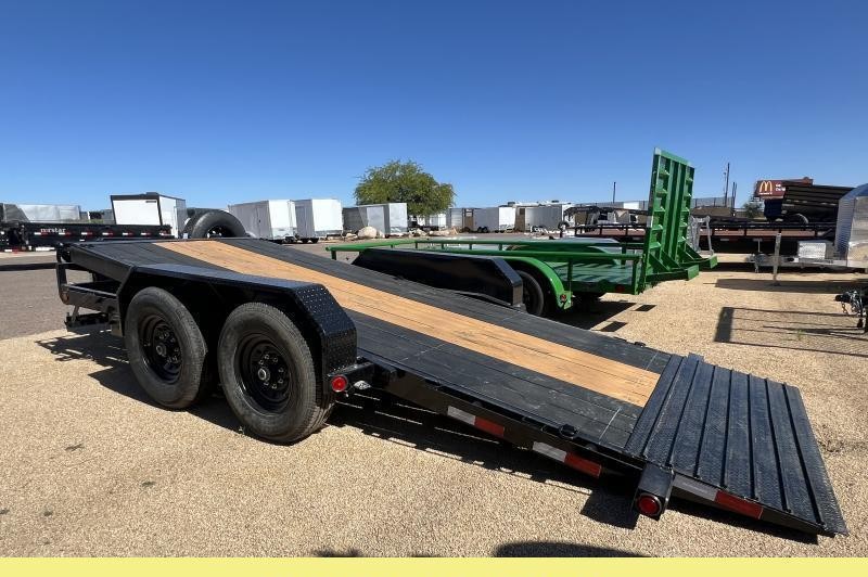 P.J. Trailers 16x83x6" Channel, Equipment Tilt, 14K GVWR, 14PLY, Blackwood Deck - Stock #PPJ10955 - Image 1 of 7