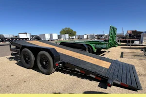 P.J. Trailers 16x83x6" Channel, Equipment Tilt, 14K GVWR, 14PLY, Blackwood Deck