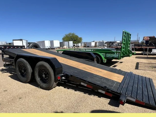 PJ Trailers 16'x83" 6" Channel Equipment Tilt Trailer (T6)
