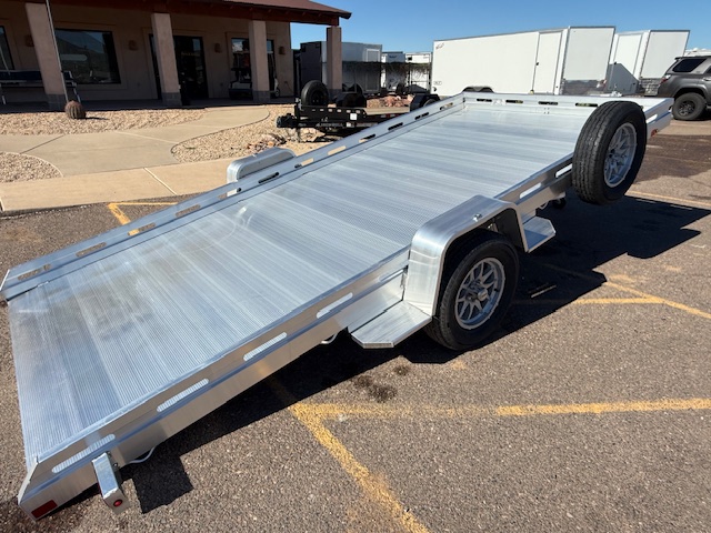 Aluma 15x80 All Aluminum, 4K GVWR, Single Axle (8015TILT-S-EL) - Stock #ALU309 - Image 3 of 11