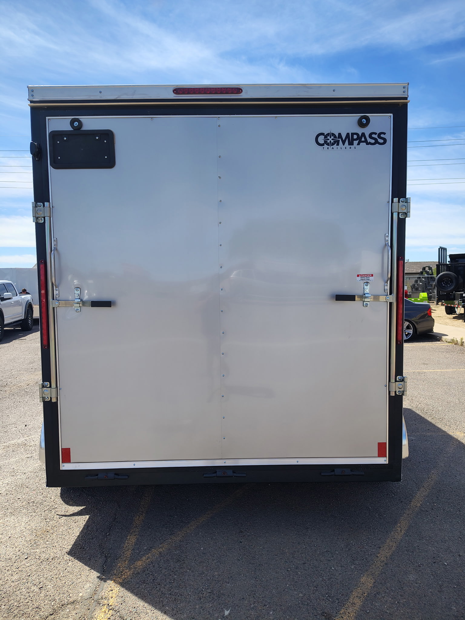 Compass 12x7 Indigo DLX, 7K GVWR, Ramp Door - Stock #CMP2848 - Image 7 of 7