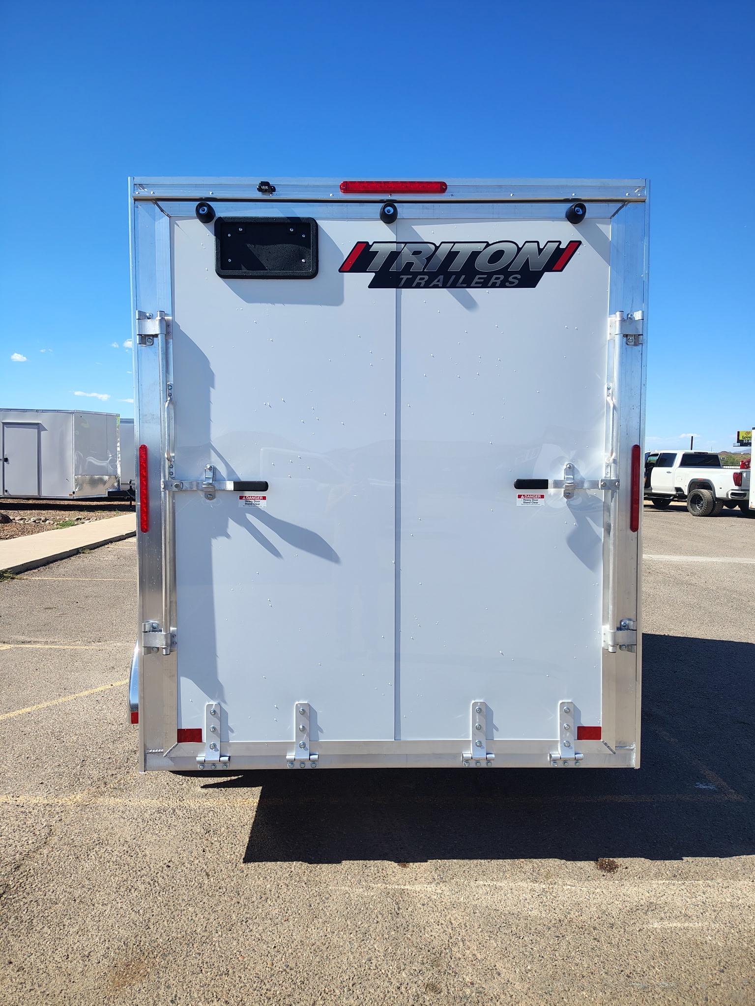 Alcom 10x6 All Aluminum XLT-P Enclosed, 3K GVWR, Ramp Door - Stock #ALC246 - Image 4 of 8