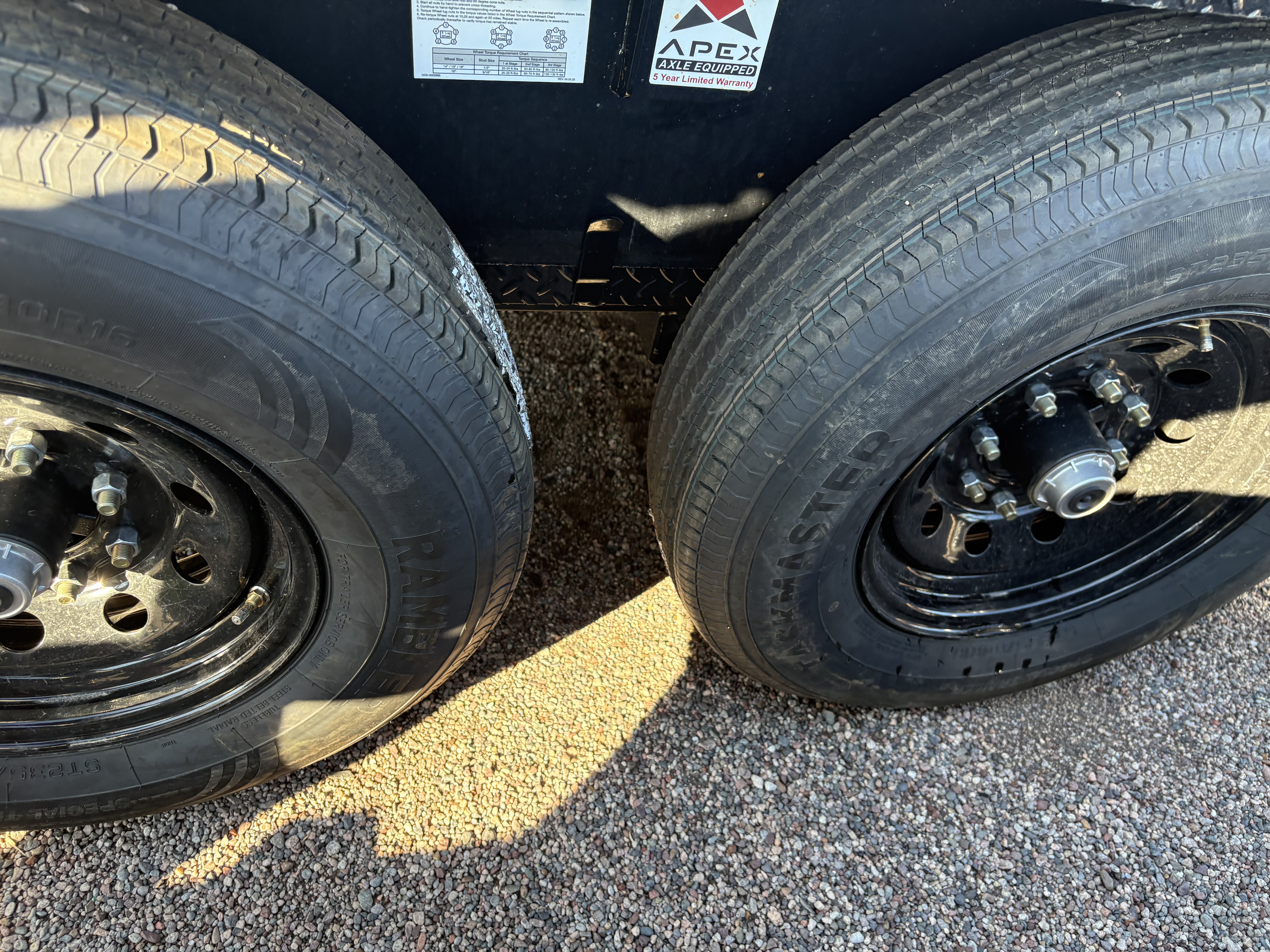 Norstar 20x83 IronBull Tandem Axle, 14K GVWR, Low-Pro Gravity Tilt - Stock #NS531 - Image 3 of 4