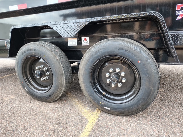 Norstar 16x83 IronBull Gooseneck, Tandem Axle, 16K GVWR, 48" Sides, Telescopic Cylinder - Stock #NST1342 - Image 11 of 12