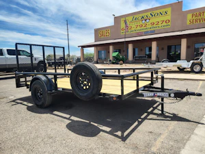 Texas Bragg 12x72 Utility Single Axle, 3K GVWR