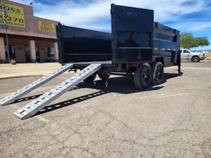 Norstar 14x83 IronBull Gooseneck, Tandem Axle Dump, 15K GVWR, 48" Sides,  Telescopic Cylinder