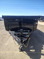 PJ Trailers 16x83 Tandem Axle, 15,400 GVWR, Low Pro Dump, 36" Sides, 14 Ply Tires Stock #PJD1684 - Thumbnail 2