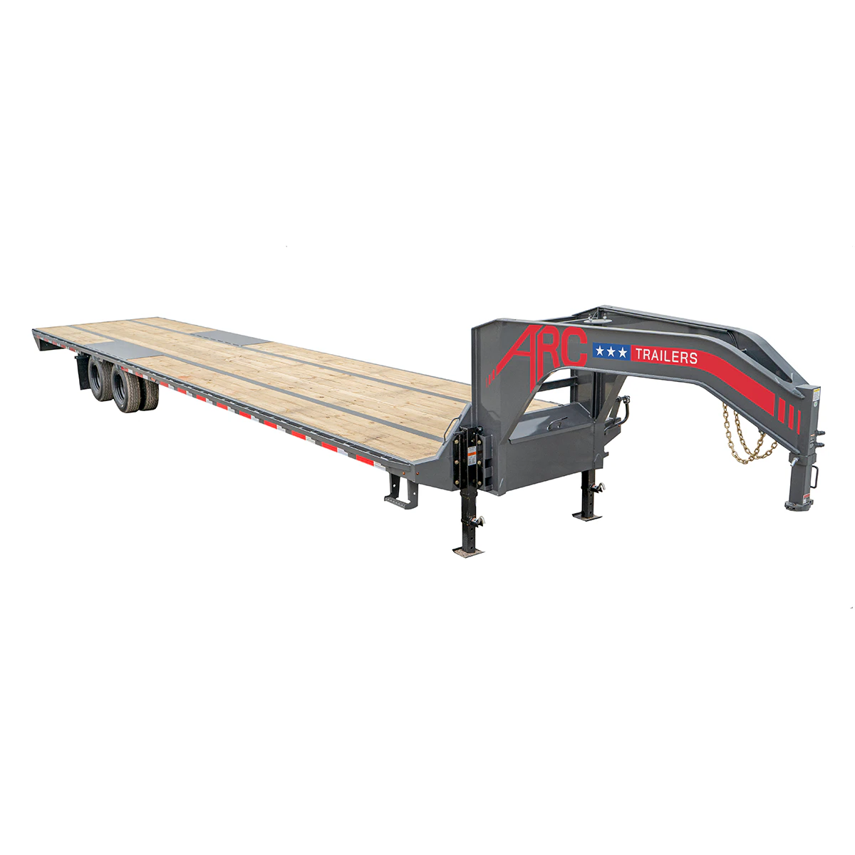 A-GDD — 20K Gooseneck Flatbed Trailer with Duals