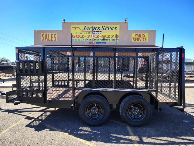 Sun Country 12'x83" Landscape Deluxe Trailer w/ 4' Ramp Gate (LSDX)