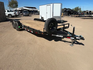 P.J. Trailers 20'x83" 5" Channel Equipment Trailer (CE)