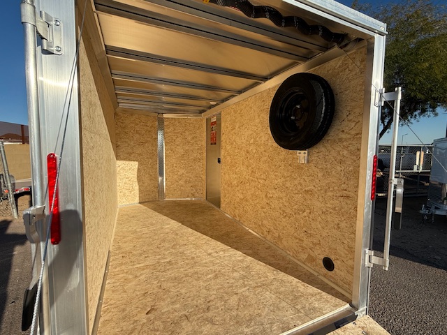 Alcom 12x6 All Aluminum NXT Enclosed, 3K GVWR, Limited Edition, Ramp Door - Stock #ALC225 - Image 3 of 8