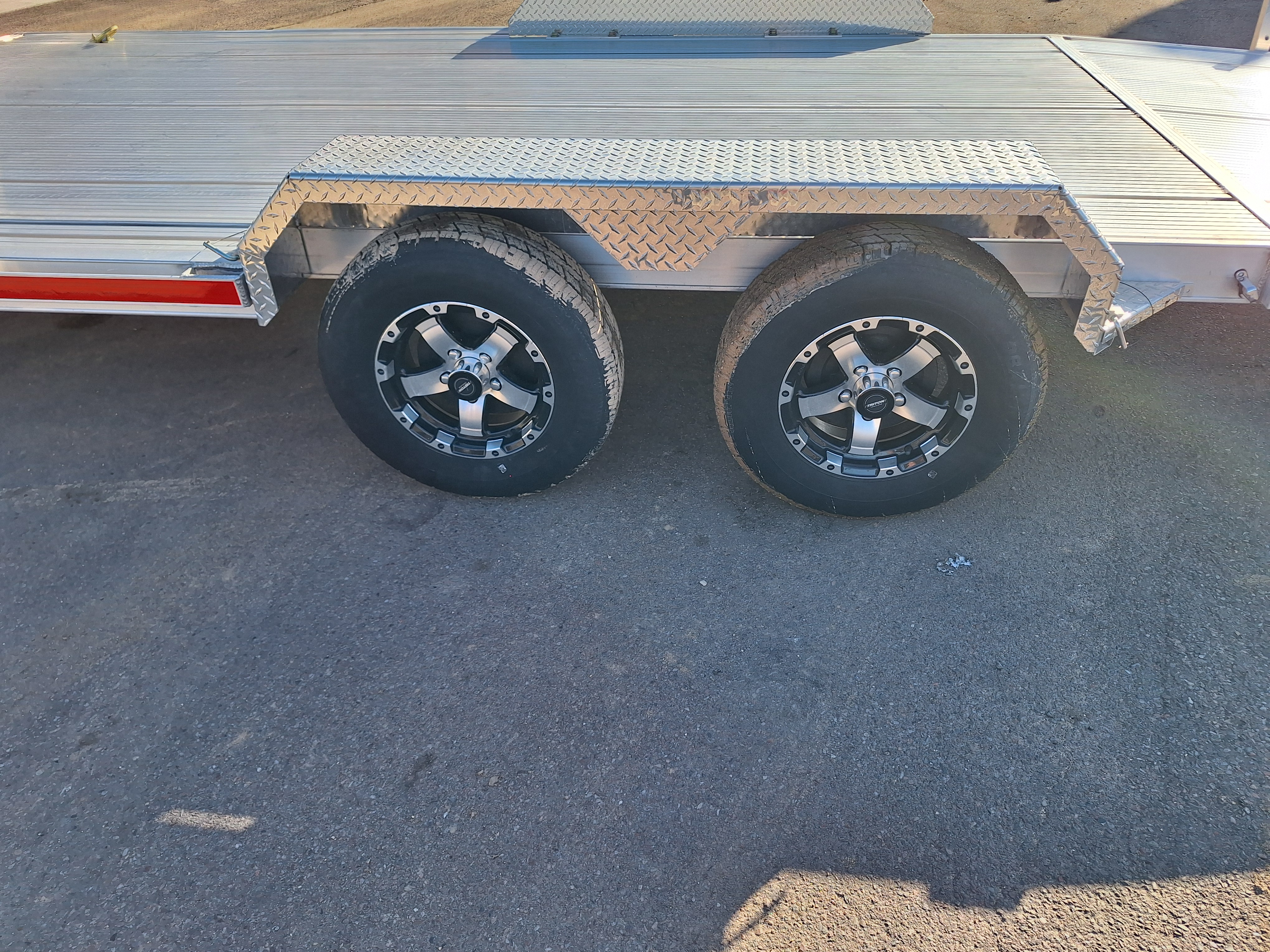 Triton 18x83 All Aluminum, 7K GVWR, Tandem Axle Car Hauler - Stock #TRI019 - Image 5 of 8