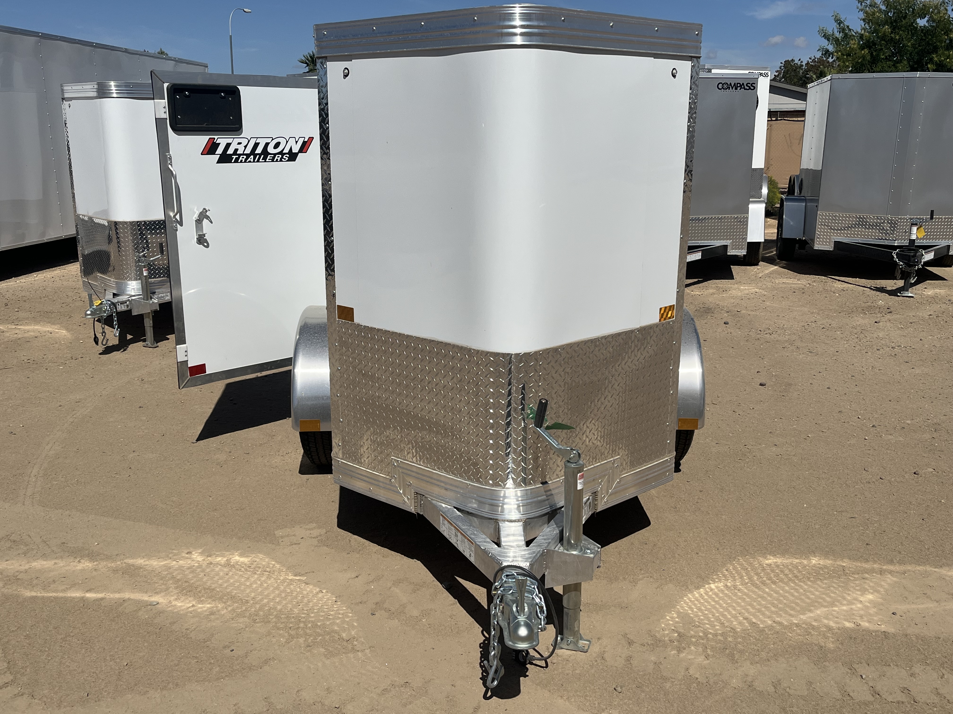 Triton 6x4 All Aluminum, NXT Enclosed, 2K GVWR, Swing Door - Stock #ALC199 - Image 3 of 8