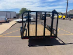 P.J. Trailers 14x72 Single Axle, 3K GVWR, Channel Utility Stock #PPJ10702 - Thumbnail 1