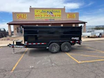 PJ Trailers 14'x83" 14K Dump Trailer w/ 4ft Sides (D7) Stock #PJD1725 - Thumbnail 2