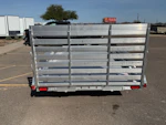 Aluma 16x80 All Aluminum, 8.5K GVWR, Tandem Axle, Electric Brake, Ramps, W/ Tailgate, RTD (8016TA-EL-R-TG-RTD) Stock #ALU361 - Thumbnail 2