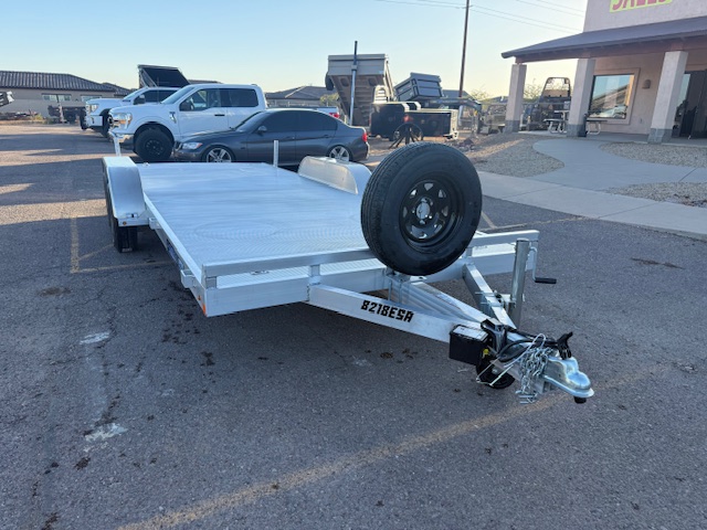 Aluma 18x82 All Aluminum, 7K GVWR, Tandem Axle - 8218ESA-TA-EL-R-RTD - Stock #ALU333 - Image 3 of 6