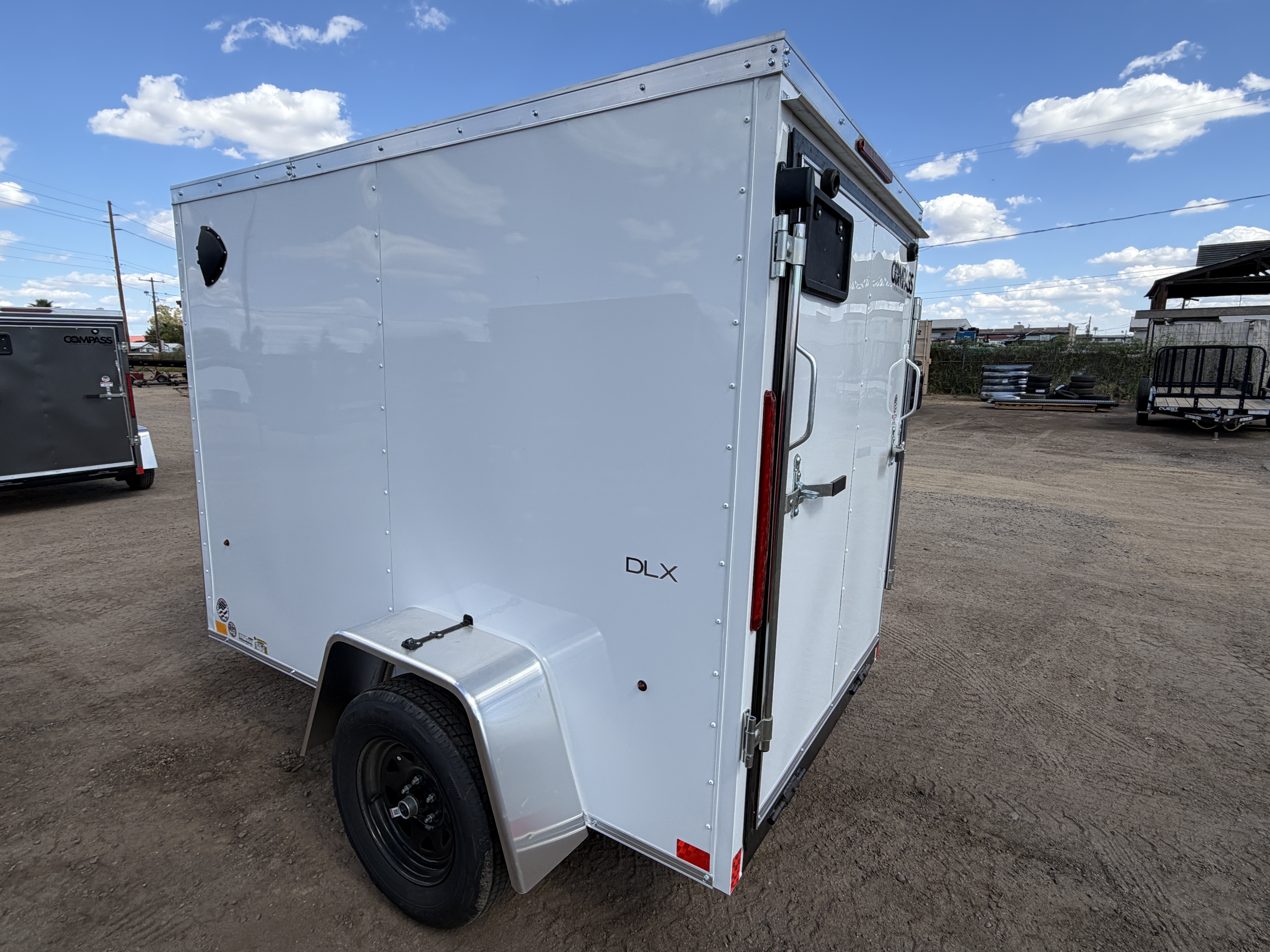 Compass 08x5 Indigo DLX, 3K GVWR, Ramp Door - Stock #CMP2822 - Image 2 of 7