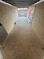 Alcom 24x8.5 All Aluminum XLT-P Car Hauler, Elite Escape Door, 10K GVWR, Ramp Door Stock #ALC197 - Thumbnail 4