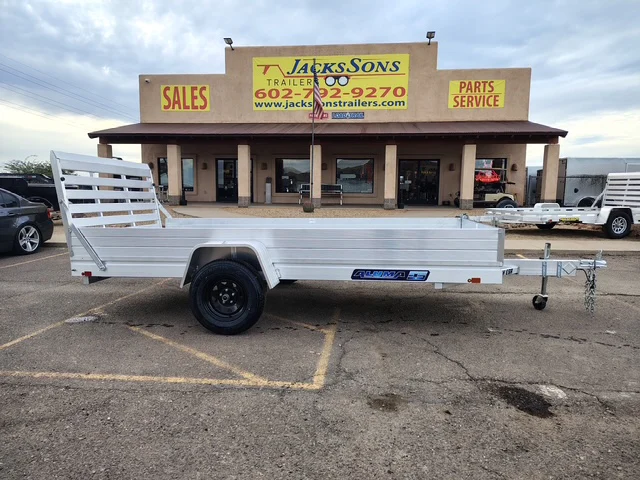 Aluma 12'x68" Aluminum Utility Trailer w/ Tailgate (6812H-ESA)