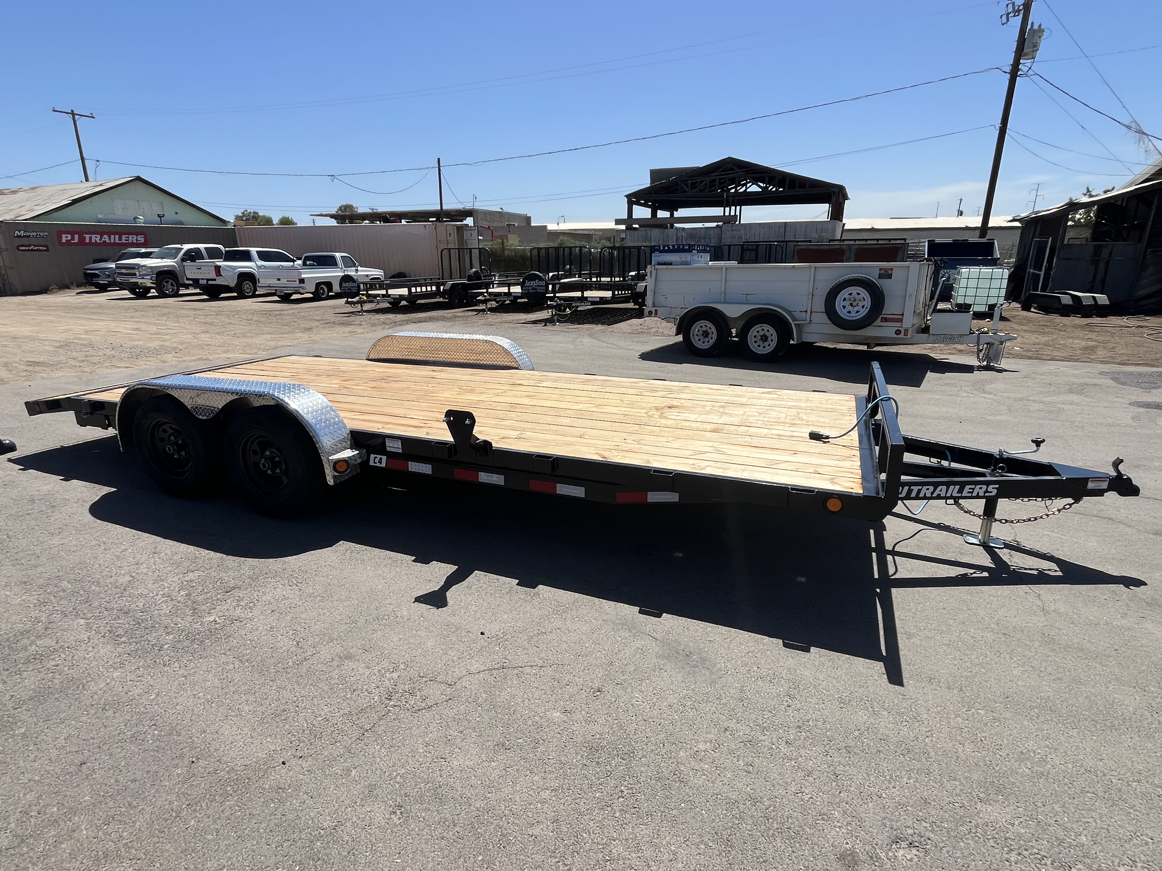 P.J. Trailers 20x83 Tandem Axle, 7K GVWR, Channel Car Hauler - Stock #PPJ11149 - Image 2 of 9