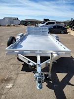 Aluma 14x80 All Aluminum, 8.5K GVWR, Tandem Axle, Bi-Fold Tailgate (8014TA-EL-BT-RTD) Stock #ALU371 - Thumbnail 7
