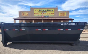 Norstar 16x83 Ironbull Rolloff Dump Bin, 48" Sides