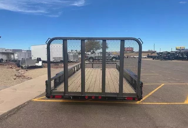 P.J. Trailers 14x77 Tandem Axle, 7K GVWR, Channel Utility - Stock #PPJ11119 - Image 4 of 4