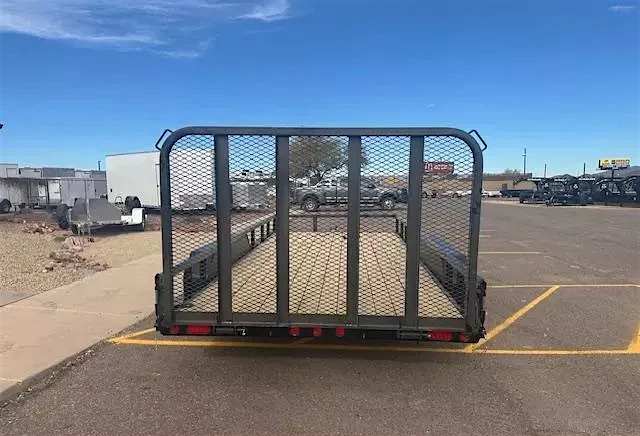 P.J. Trailers 14x77 Tandem Axle, 7K GVWR, Channel Utility - Stock #PPJ11119 - Image 4 of 4 P.J. Trailers 14x77 Tandem Axle, 7K GVWR, Channel Utility - Stock #PPJ11119 - Image 4 of 4