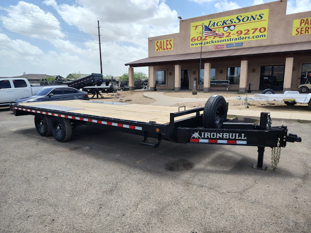 Iron Bull 20'x102" Pintle Deckover Equipment Trailer (FDP)