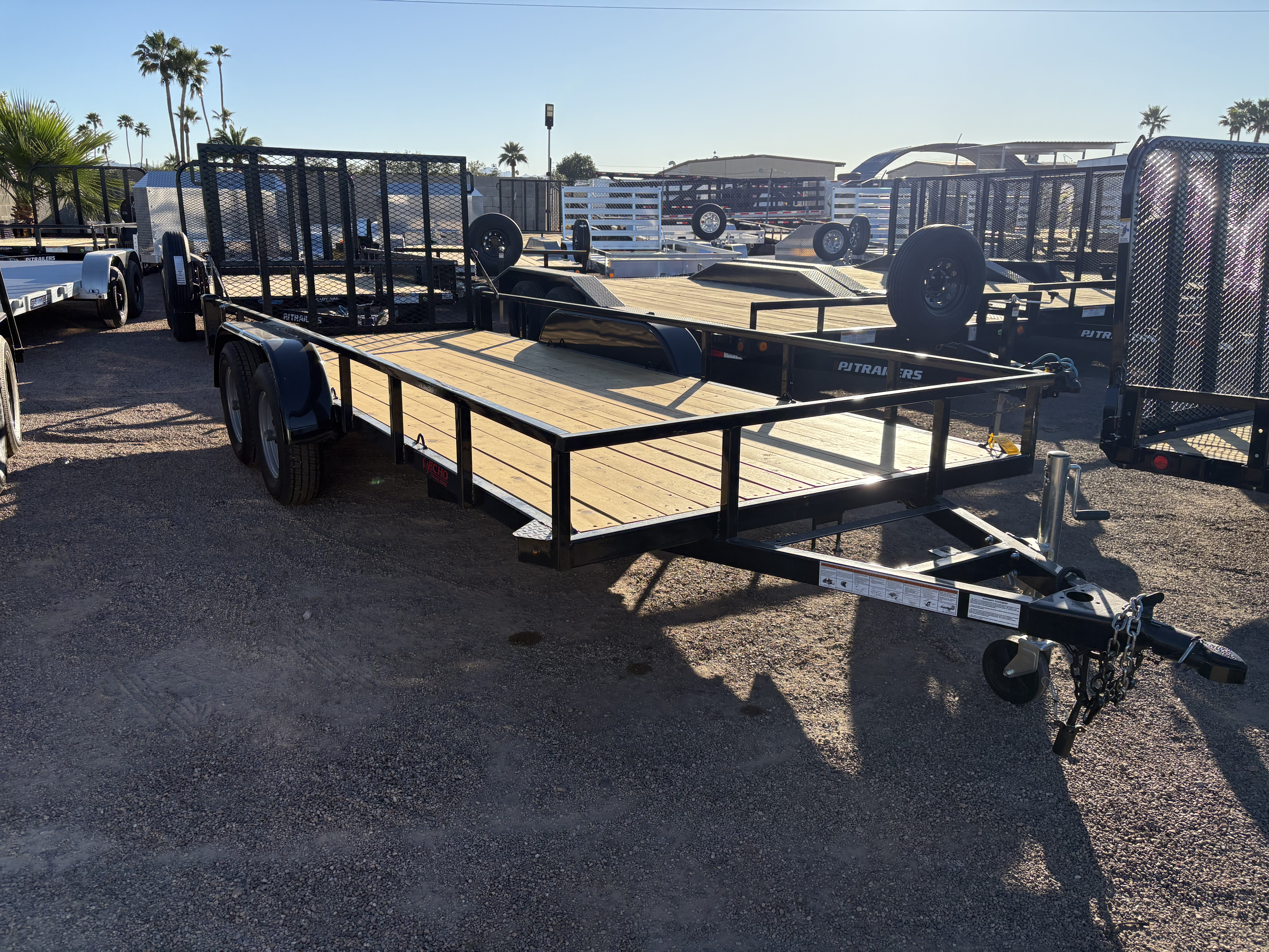 Echo 14x102" Single Axle, 5.2K GVWR, Drive Over Fenders, Utility - Stock #ECH269 - Image 2 of 4