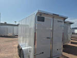 Compass 12x6 Indigo DLX, Flat Top V-Nose, 7K GVWR, Ramp Door Stock #CMP2943 - Thumbnail 2