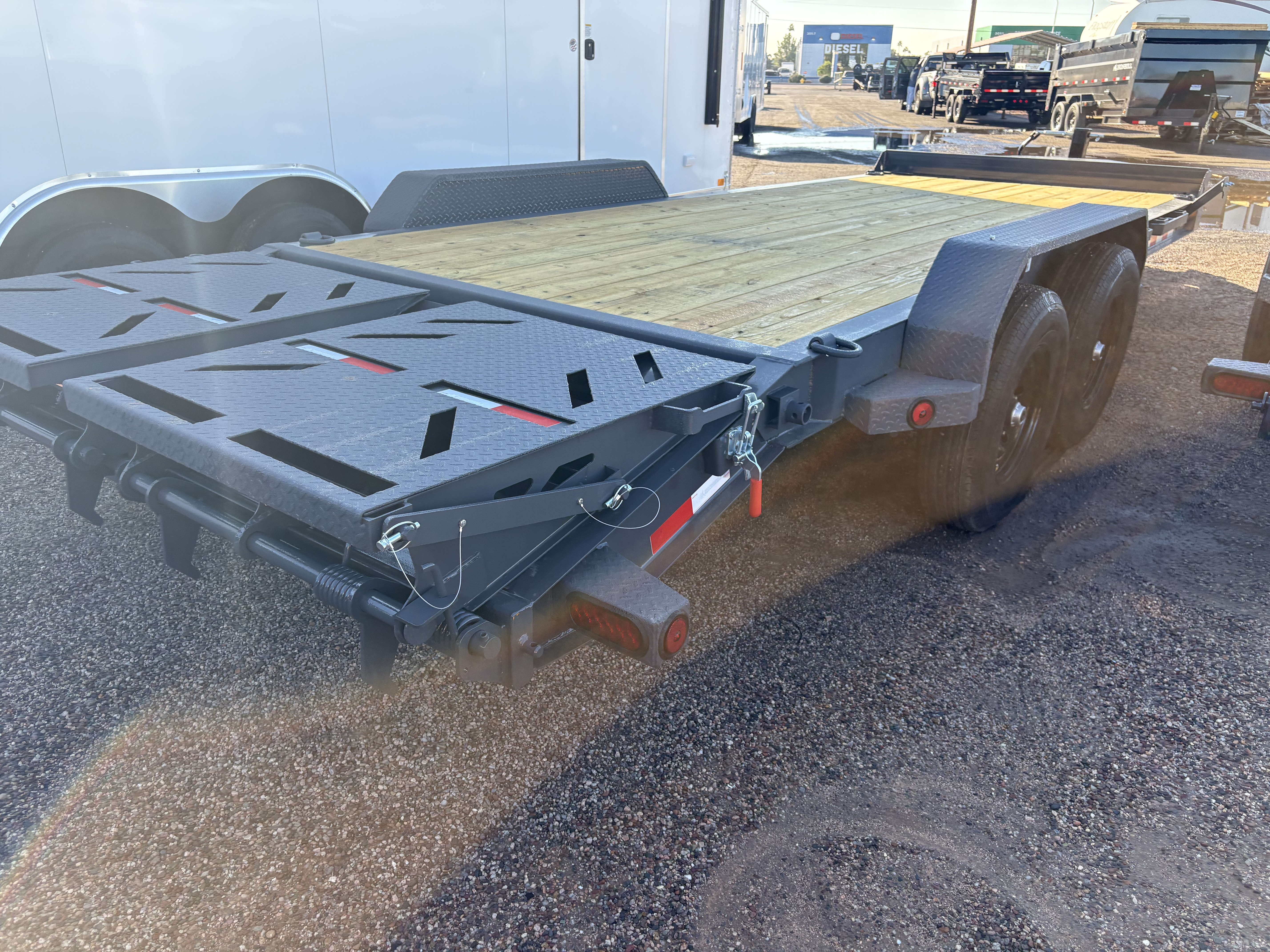 Norstar 20x83 IronBull, Tandem Axle, 14K GVWR, Rampage Ramps - Stock #NS537 - Image 5 of 5