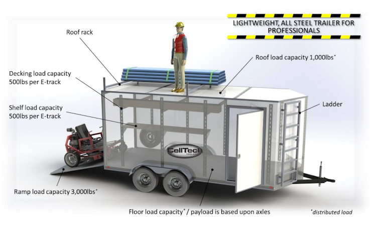 CellTech Trailers Construction Details