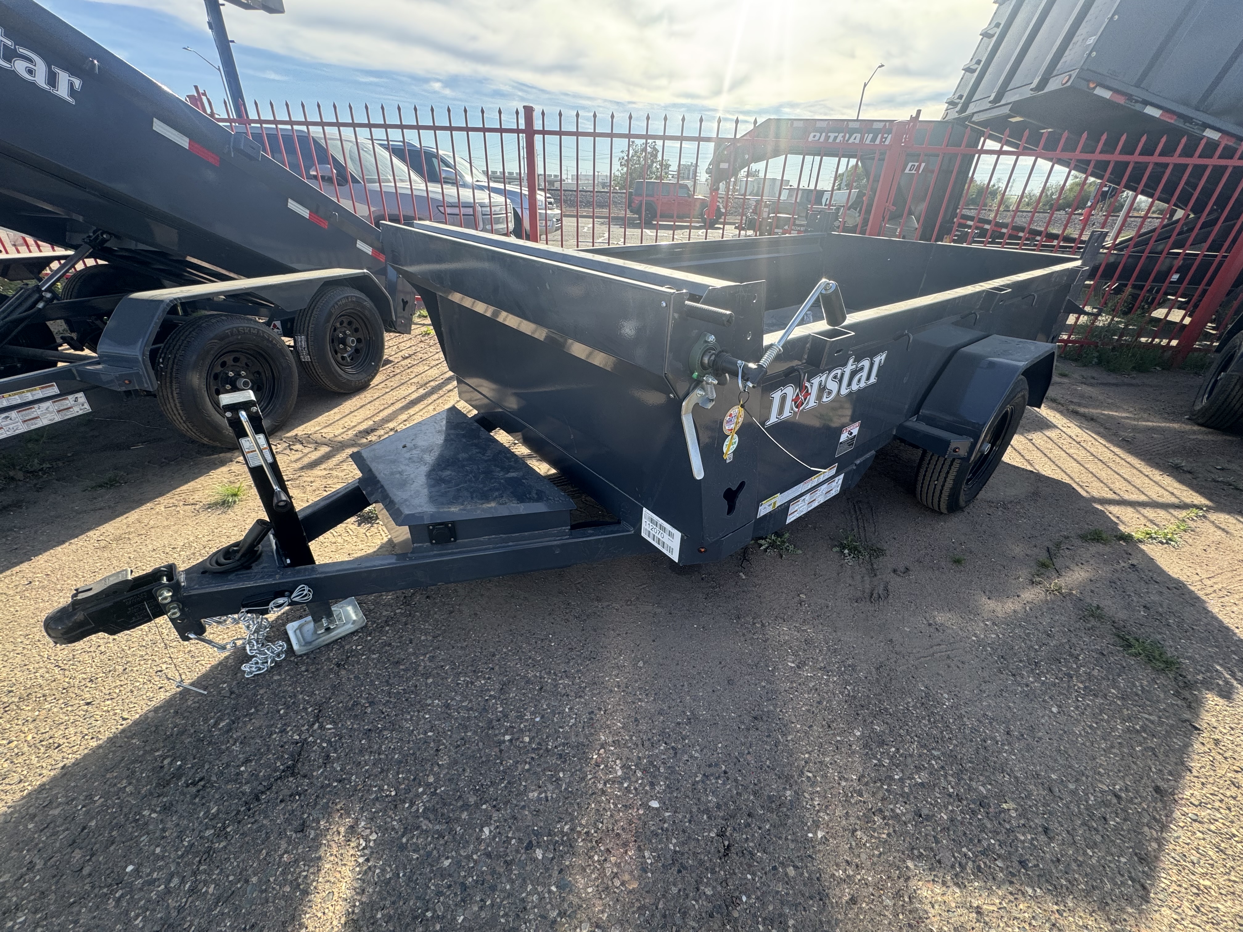 Norstar 10x60 Norstar Single Axle Dump, 3.5K GVWR, 20" Sides - Stock #NST1404 - Image 1 of 12