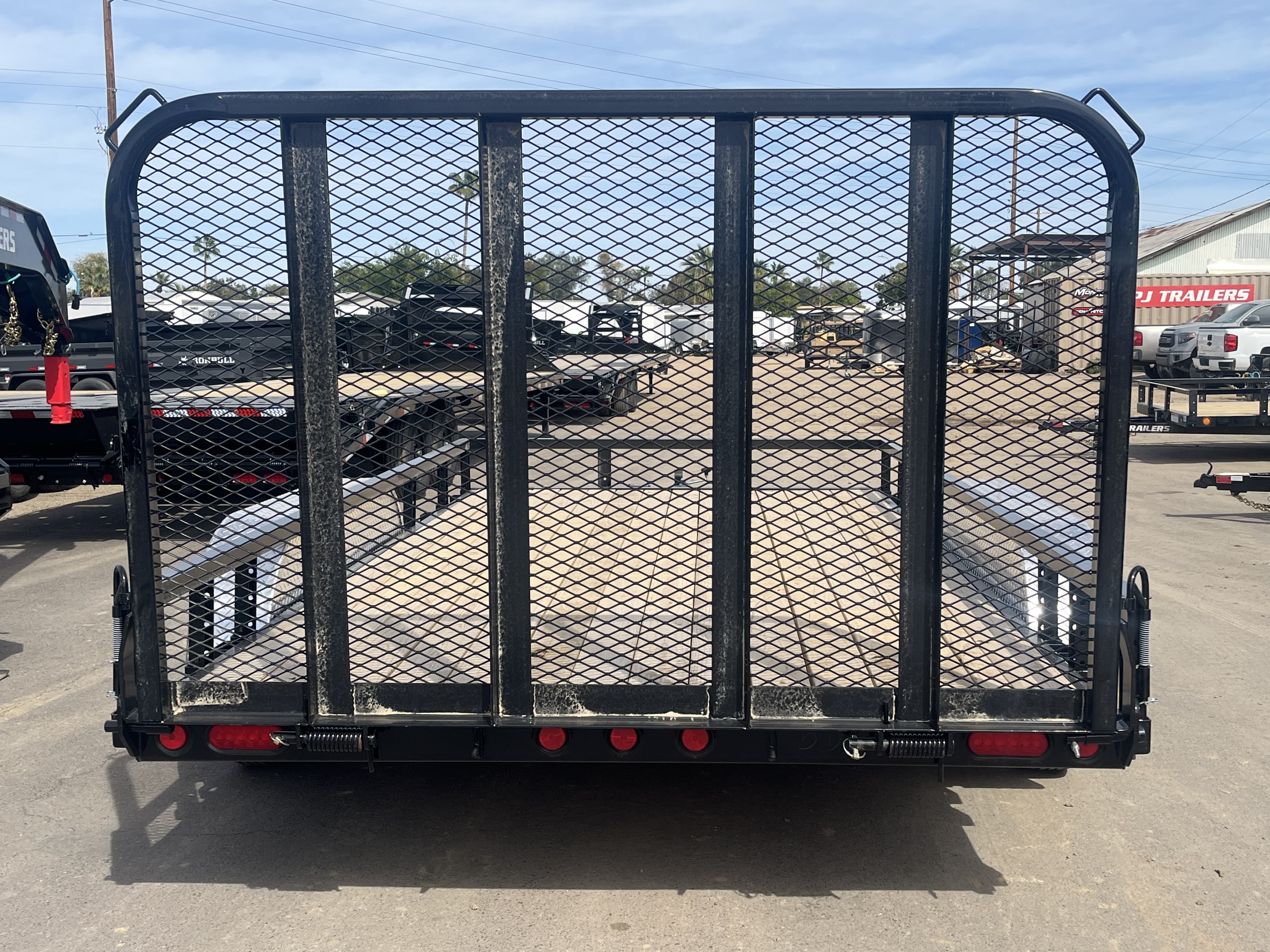 P.J. Trailers 14x83 Tandem Axle, 7K GVWR, Channel Utility - Stock #PPJ11097 - Image 5 of 8