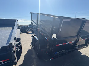 Load Trail 12x83 Tandem Axle 14K GVWR Low-Pro Dump, 24" Sides