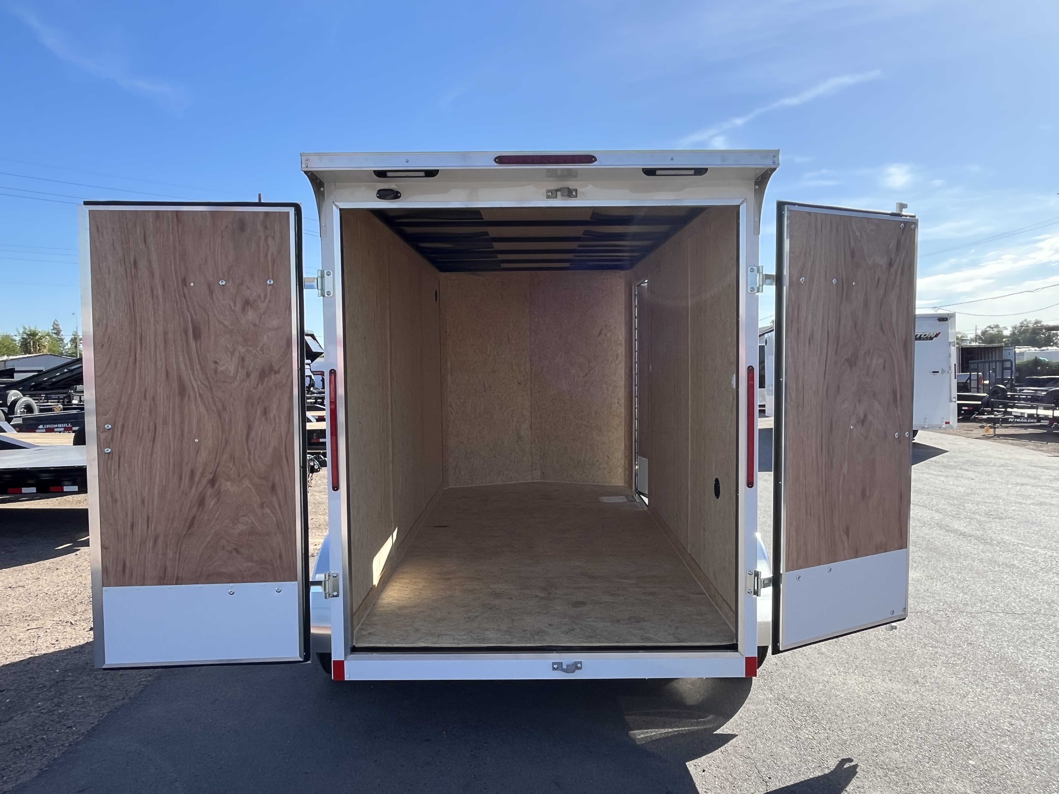 Compass 12x7 Indigo DLX, 7K GVWR, Rear Double Doors