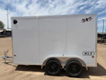 Alcom 12x6 All Aluminum XLT-P Enclosed, 7K GVWR, 72" Side Door, Ramp Door Stock #ALC268 - Thumbnail 4