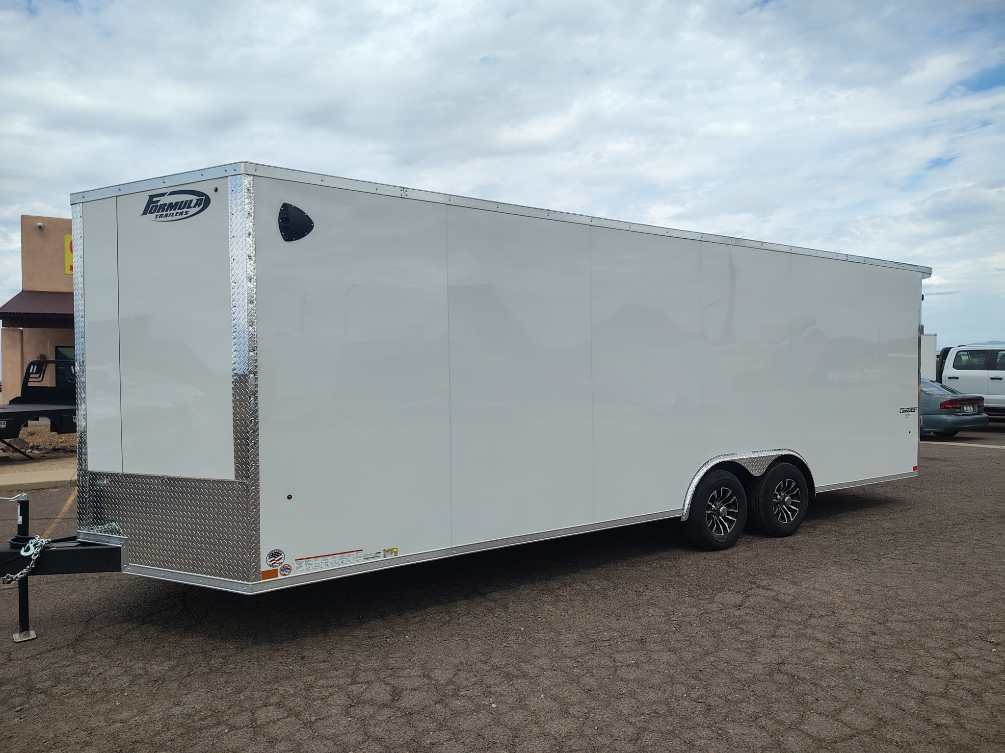Formula 8.5'x24' Enclosed Car Hauler w/ Rear Ramp Door (Conquest)