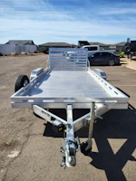 Aluma 14x80 All Aluminum, 8.5K GVWR, Tandem Axle, Straight Tailgate (8014TA-EL-TG-RTD) Stock #ALU372 - Thumbnail 6