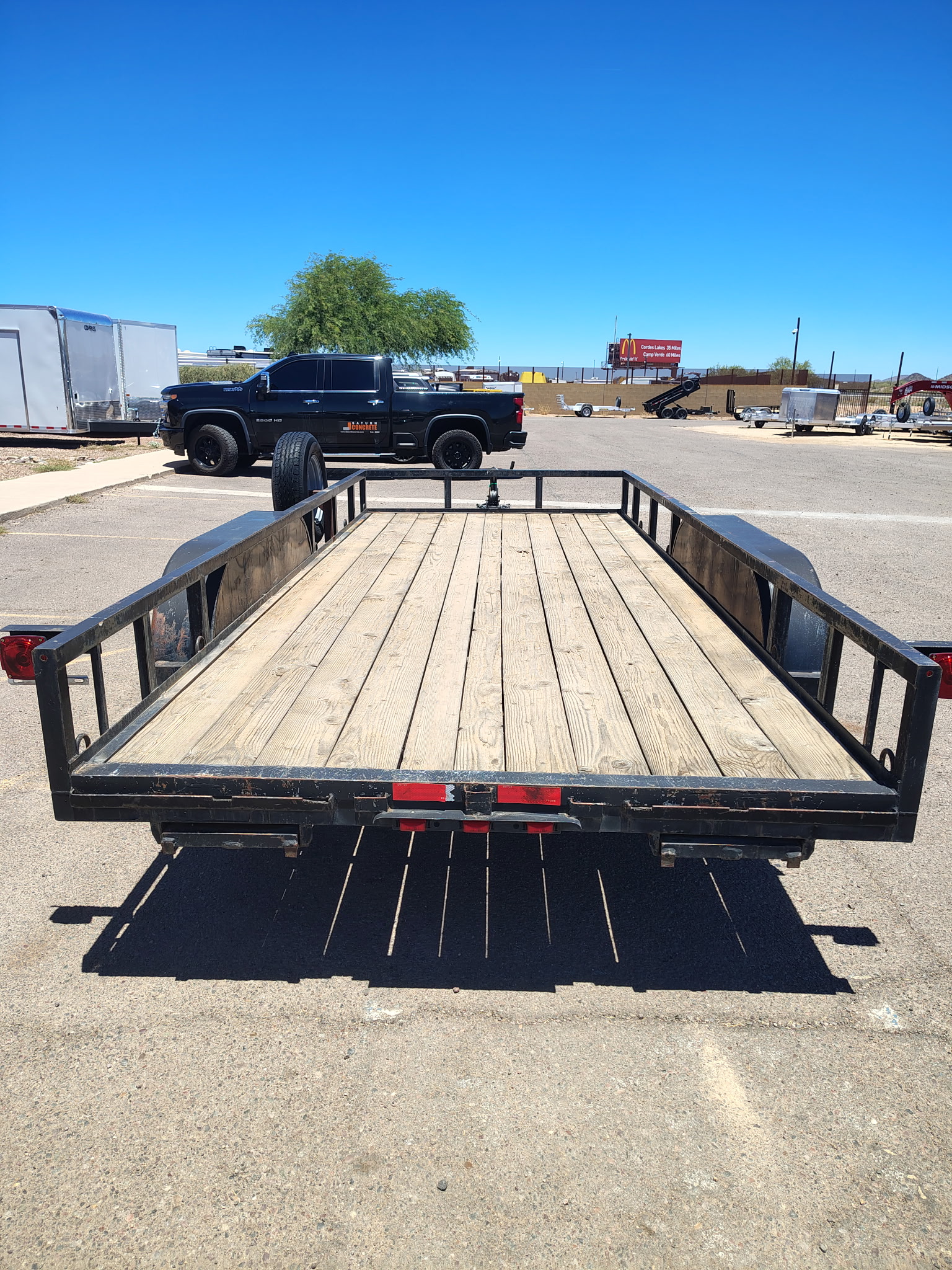 Rockland 16x77 Tandem Axle Utility, 7K GVWR, Ramps - Stock #USD5164 - Image 6 of 6