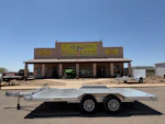 Aluma 16x102 All Aluminum Wide Body, 7K GVWR, Heavy Tandem Axle, Drive-Over Fenders, Ramps, RTD (WB16H-TA-EL-DOF-R-RR-RTD) Stock #ALU414-SM - Thumbnail 4
