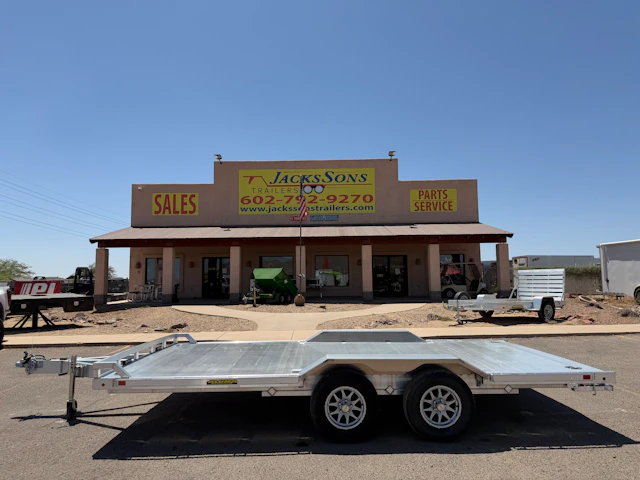 Aluma 16'x102" Aluminum Car Trailer w/ Ramps (WB16)