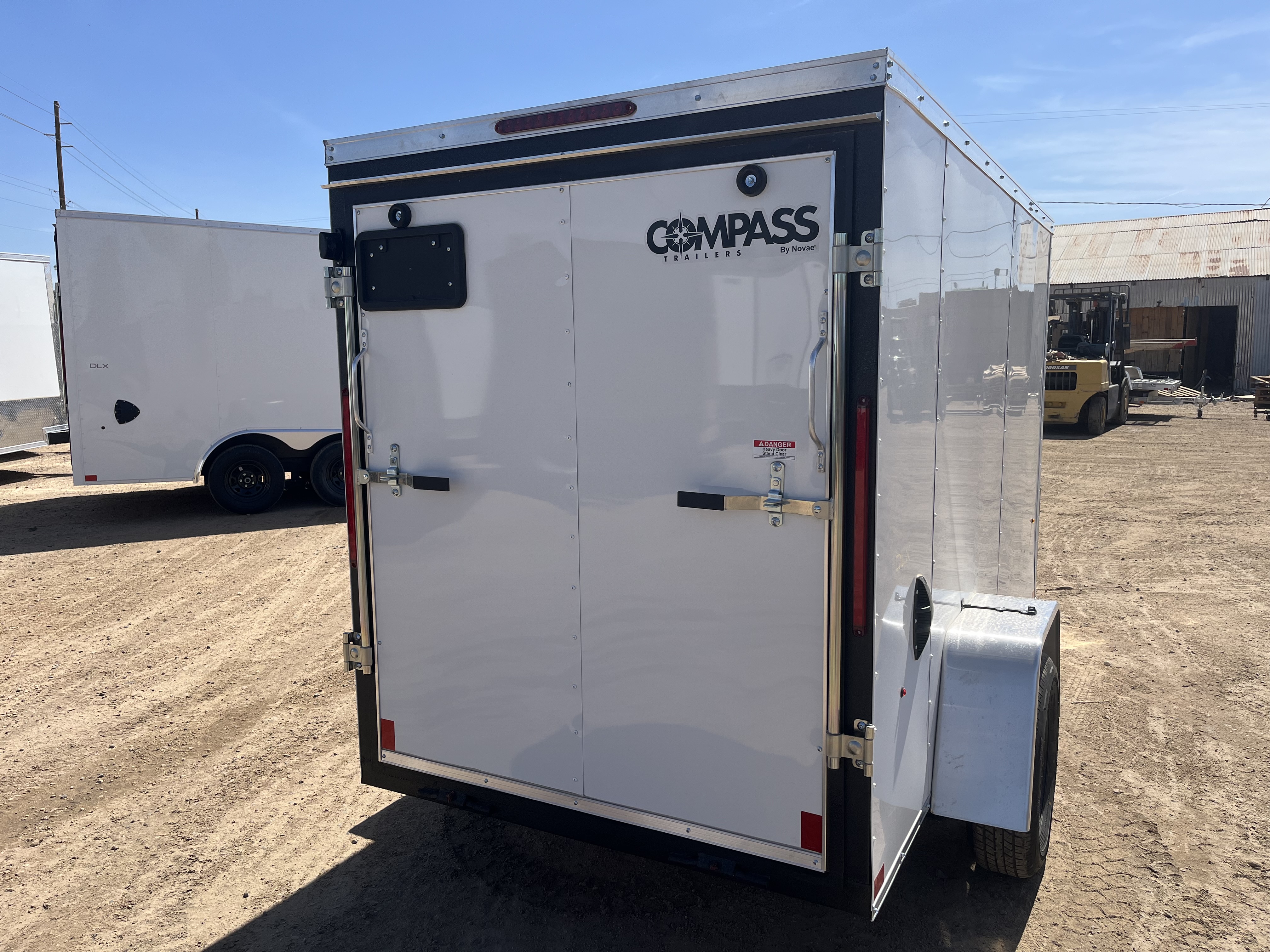 Compass 10x5 Indigo DLX, 3K GVWR, Ramp Door - Stock #CMP2814 - Image 5 of 9