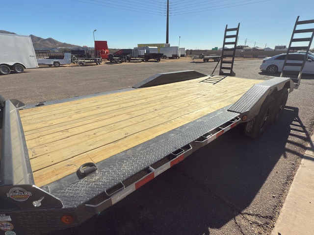 Norstar 20x102 Ironbull Tandem Axle, Drive Over Fenders, Stand Up Ramps, 14K GVWR - Stock #NS390 - Image 3 of 9