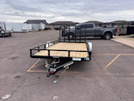 P.J. Trailers 14x83 Single Axle, 3K GVWR, Channel Utility Stock #PPJ11014 - Thumbnail 4